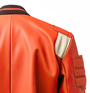 Blouson en cuir personnalisé pour moto Blouson en cuir Armor Racing Blouson en cuir de haute qualité pour moto - Product Image 2