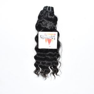 Wholesale 30Inch <b>wavy</b> Human Glueless <b>Wig</b> Raw Vietnamese Temple None Machine Double Weft Unprocessed Human Hair Extensions - Product Image 3