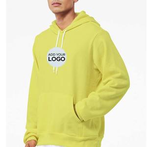 Sweat-shirts à capuche unisexes personnalisés en usine, en molleton Bella Canvas, en molleton éponge - Product Image 5