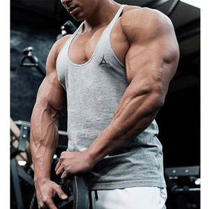 Made In High Quality Made Low Moq Hombres camiseta sin mangas de gimnasio Mejor venta Slim Fit Fitness Wear Hombres Tank Top - Product Image 3