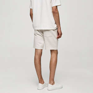 Pantalones cortos de sudor para hombre de algodón 100% de la mejor calidad, transpirables, de secado rápido, nueva moda, estilo informal personalizado, superventas, servicio OEM - Product Image 3