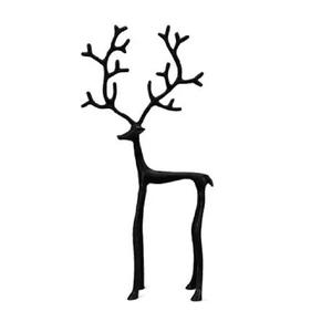 Sculpture de cerf antique en or faite à la main Design moderne Statues en fonte d'aluminium Décoration intérieure personnalisée la plus populaire - Product Image 5