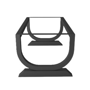 ฐานโต๊ะกาแฟโลหะขอบโค้งฐานโต๊ะกลางสำหรับท็อปส์หินอ่อนไม้แก้ว - Product Image 3