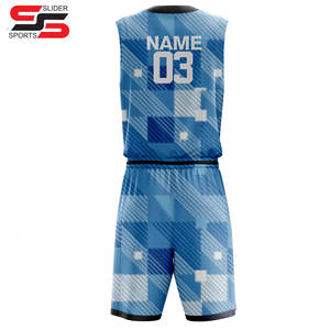 Ensembles d'uniformes de basketball d'été personnalisés pour hommes, respirants et antibactériens, de haute qualité en gros - Product Image 4