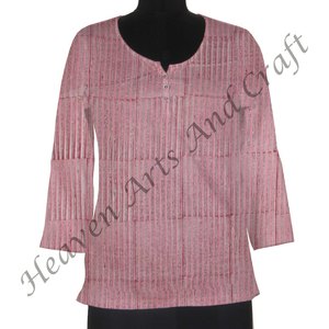 Kurta ชุดเดรสผ้าฝ้ายแท้พิมพ์ลายสำหรับผู้หญิงสวยระดับพรีเมี่ยม - Product Image 1