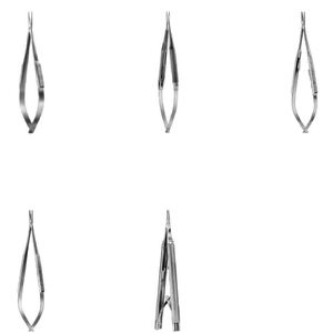 Portaagujas Paton Recto, Portaagujas Mclntyre con Bloqueo, Portaagujas Castroviejo Recto con Bloqueo, 14 cm - Product Image 1