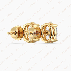 Pendientes de Moissanita con Corte de Pera de Cuatro Puntas, 2 Ct, Perfil Cuadrado Moderno, Plata 925, para Compromiso, Bodas, Fiestas, Regalos Cristianos - Product Image 4