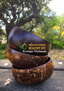 Meilleur prix 100% bols de noix de coco naturelle en gros/bol de noix de coco décoratif avec graver le Logo Laser par Eco2go Vietnam - Product Image 3