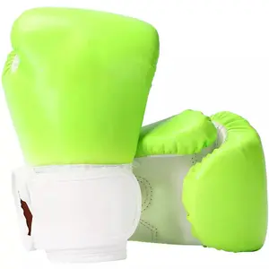 Luvas de boxe profissional personalizadas para homens e mulheres GAF PU couro esportivo de alta qualidade caixa de luvas para gêmeos vencedores