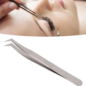 Pinzas para Pestañas de Grado Quirúrgico, Acabado Mate, Herramienta para Recoger Pestañas, Injerto de Pestañas, Pinzas para Extensión de Pestañas para Belleza - Product Image 6