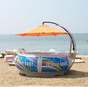 Barco con parrilla de barbacoa 10-12 personas BBQ Donut Boat a la venta - Product Image 5