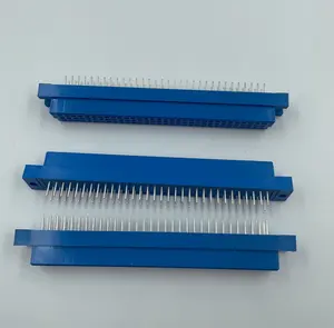 Aangepaste 2.5Mm Blauwe Vergaarbak 64 Contacten Din 41612 Connector