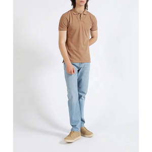 Polos de manga corta para hombre de alta calidad de verano 2025, polos holgados de Color sólido para hombre - Product Image 4