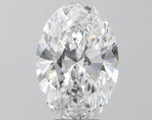 6,00 CT E-Color de la claridad IGI Certificado Suelto Oval Brillante Laboratorio Crecido Diamante CVD Laboratorio Creado Diamante al por mayor - Product Image 1
