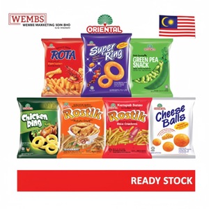 Rota Oriental Anillo de pollo Aperitivos de grano fresco Chips Aperitivos exóticos Aperitivos de frutas y verduras - Product Image 3