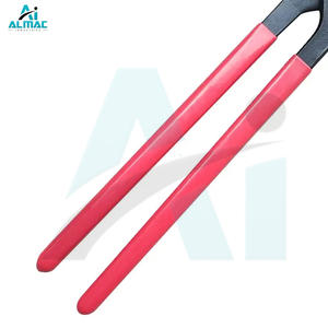 ALMAC Outil de maréchal-ferrant professionnel Pince crocodile à poignée confortable avec poignée en plastique Réutilisable Fer à cheval Clinching Hoof Care - Product Image 5