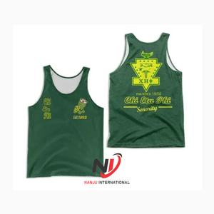 Camiseta sin mangas personalizada Chi Eta Phi más vendida | Poliéster transpirable-Spandex Sorority & Fraternity con diamantes de imitación | MOQ 10 - Product Image 6