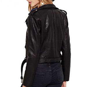 Chaqueta Larga Elegante de Cuero Vacuno para Mujer, Diseño Personalizado 2026, 100% Genuino, Grueso y Resistente, Abrigo de Cuero para Mujer con Botones, Impermeable - Product Image 2