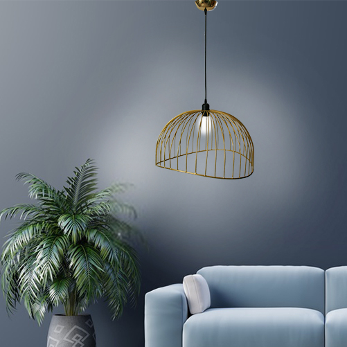 Doora Handcrafted Matte Black Metal Pendant Light Lighting Fixture Style Even Though Diameter 48cm Height 30cm
