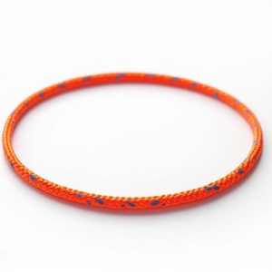 OVERMANN Safety Reflective Cord 50 m Length 2 mm Polyester Orange <b>Guy</b> <b>Ropes</b> - Product Image 3