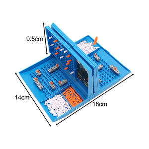Jeu de société de stratégie pour 2 joueurs, bataille navale éducative en plastique pour les fêtes - Product Image 4