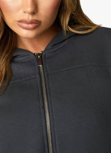 เสื้อฮู้ดดี้ผู้หญิงดีไซน์ใหม่ปี 2023 ไซส์ใหญ่ สีพื้น สำหรับฤดูหนาว ยูนิเซ็กซ์ แบรนด์ใหม่ ปักลายตามสั่ง เป็นมิตรกับสิ่งแวดล้อม ผ้าฟลีซ สไตล์สตรีท - Product Image 4