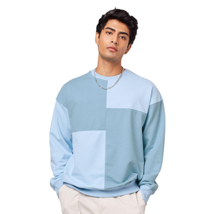 สเวตเชิ้ตสำหรับผู้ชายเสื้อสเวตเชิ้ตคอกลมแบบสวมหัวแขนยาวแบบลำลองปรับแต่งได้ - Product Image 4