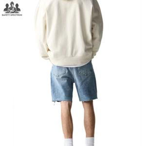 Shorts en jean décontractés pour hommes, 100 % coton, de haute qualité, prix de gros, nouvelle collection 2025, respirants et à séchage rapide - Product Image 4