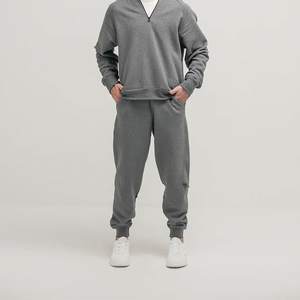 กางเกงลำลองของผู้ชายมาใหม่ผ้าเอวสูงผ้าระบายอากาศได้ดีดีไซน์แบบพอดีตัวปกติโลโก้ออกแบบได้ตามต้องการ - Product Image 2