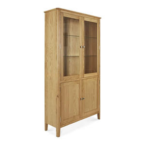 <b>Display</b> <b>Cabinet</b> High Quality Made of Solid Teak <b>Wood</b> High Quality with Mirror and Finish Color NC Natural for Indoor Use - Product Image 6