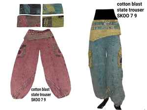 Nuevos pantalones de moda de algodón para mujer, pantalones de cintura alta, suaves, transpirables, informales, para Yoga, cintura elástica, Vintage - Product Image 5