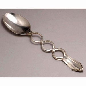 Juego de utensilios de cocina, mango de diseño, servidor de ensaladas de acero inoxidable, servidores de ensaladas decorativas de metal - Product Image 5