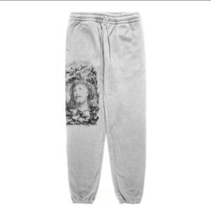 Ensemble jogging vintage personnalisé Survêtement avec fermeture éclair délavé à l'acide Survêtement Sweat à capuche unisexe et pantalon de survêtement évasé Survêtement pour hommes - Product Image 3