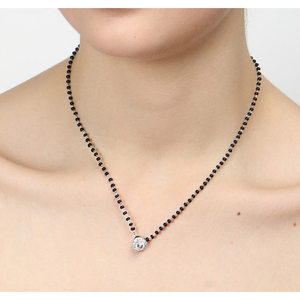NOVAMART Fine Pure Silver Mangalsutra Pendant Elegant Gift for <b>Wives</b> Wholesale Export - Product Image 6