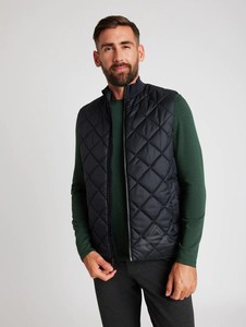 Gilet pour homme hydrofuge saison d'hiver confortable et chaud gilet matelassé en coton lourd veste - Product Image 4