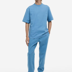 Nouvelle arrivée chemises décontractées de qualité supérieure t-shirts en coton stretch uni pour hommes et femmes - Product Image 3