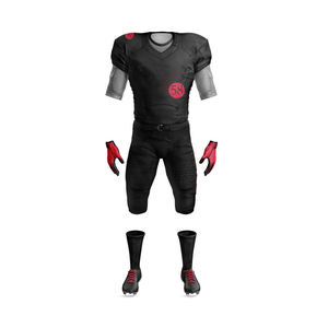 Uniforme de football américain imprimé avec logo personnalisé de haute qualité Adultes Nouveau design Hauts brodés Jersey Sublimation Technique Jeunesse - Product Image 5