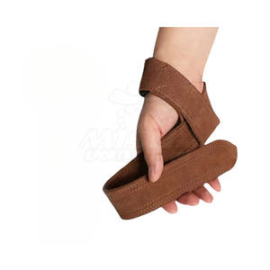 2025 correas de elevación de cuero de alta calidad para protección de entrenamiento Fabricación de fábrica correas de elevación de cuero - Product Image 2