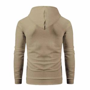 Vente en gros de sweats à capuche pour hommes avec logo couleur personnalisé pull léger à manches longues coupe ajustée 100% coton sweats à capuche pour hommes basiques - Product Image 3