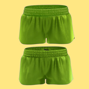 Nuevos pantalones cortos de yoga para mujer OEM con ajuste cómodo y tecnología de absorción de humedad Ideal para correr y gimnasio Jogger de mujer - Product Image 1