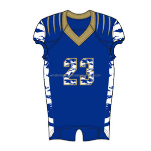 Uniforme de fútbol americano impreso personalizado para equipos, ropa deportiva de alta calidad al por mayor, 100% - Product Image 1