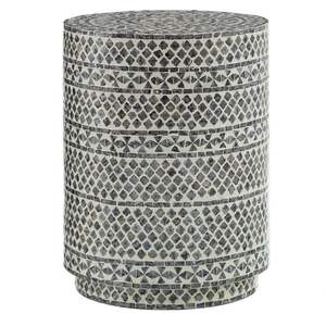 Mesa Auxiliar Clásica de Lujo con Incrustaciones de Hueso, Diseñada para Colecciones de Muebles de Alta Gama y Decoración de Interiores de Diseñadores - Product Image 2