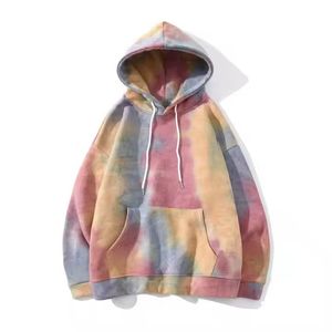 Sudadera con Capucha Personalizada Tie Dye Unisex, Sudadera con Capucha Oversize Estampada, Ropa Casual Urbana, OEM ODM Venta al Por Mayor - Product Image 1