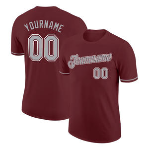 Uniforme de maillot de baseball personnalisé pour hommes-Polyester respirant 100% avec caractéristiques antibactériennes et à séchage rapide - Product Image 2