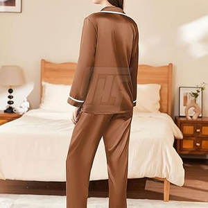 Conjunto de Pijama para Mujer, Estilo Popular, Estilo Sencillo, Tela Suave, Ropa de Dormir Relajante - Product Image 5