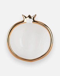 ชามตกแต่งทำจากเรซินรูปร่างทับทิมชิ้นกลางทำด้วยมือแบบคลาสสิกสำหรับโต๊ะอาหารโต๊ะกาแฟหรือตกแต่งอย่างมีศิลปะ - Product Image 4