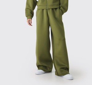 Conjunto Deportivo de 2 Piezas con Capucha y Cremallera, Corte Holgado y Cintura Extendida, con Logotipo Personalizado, para Hombre - Product Image 4