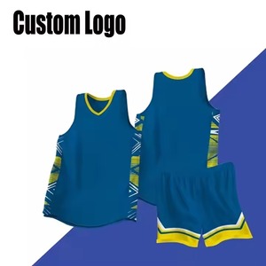 2025 Maillot de basket-ball réversible uniforme respirant imprimé personnalisé pour votre propre équipe Plus Options de taille - Product Image 1