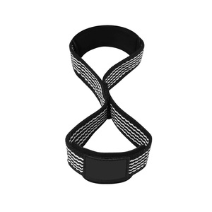Vente en gros de sangles d'haltérophilie d'entraînement de gymnastique avec logo personnalisé Figure 8 sangles d'haltérophilie à usage intensif 8 sangles unisexes - Product Image 6