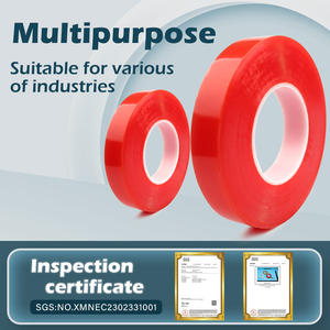 Plester PET Film Merah tahan panas kustom untuk ereksi dan fiksasi - Product Image 3